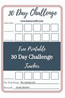 Image result for 30-Day Challenge Template Excel