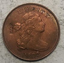 Image result for 1802 Draped Bust Large Cent