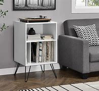 Image result for Record Player White Units and Storage