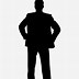 Image result for Standing Man Silhouette with Palms Up