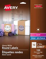 Image result for 2.5 Round Label Template