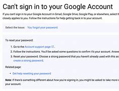 Image result for Google/Gmail Password Recovery