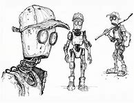 Image result for Robot Sketch