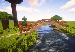 Image result for Minecraft Bridge Over Water