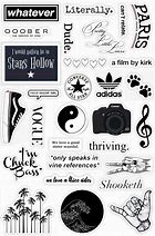 Image result for Dark Aesthetic Stickers