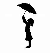 Image result for Dancing Girl with Umbrella Silhouette