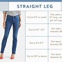 Image result for Inseam vs Height Chart