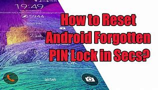 Image result for Android Phone Reset Pin