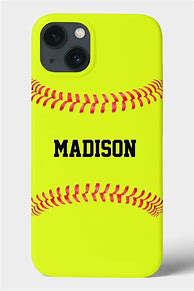 Image result for Personalized Softball iPhone Case