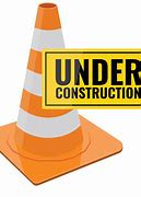 Image result for Under Construction Cone