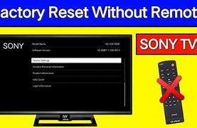 Image result for Reset Sony BRAVIA GB