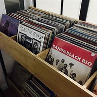 Image result for Record Player in a Trash Bin