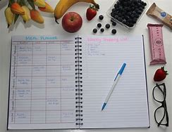 Image result for Diet Planner Notebook