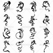 Image result for Simple Tribal Dragon