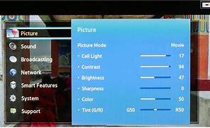 Image result for Picture Settings for Samsung Un332m4500fxza