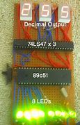 Image result for Binary Decimal Converter Circuit