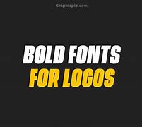 Image result for Best Bold Fonts for Logos