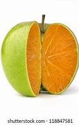Image result for Orange Inside Apple