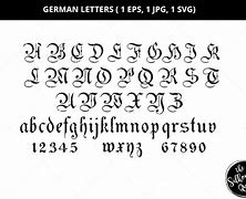 Image result for German Number Fonts