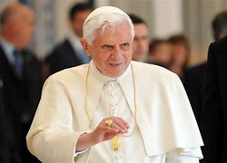 Image result for Pope Benedict Hand Some Priest