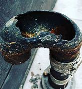 Image result for Corroded Cast Iron Water Main Pipe