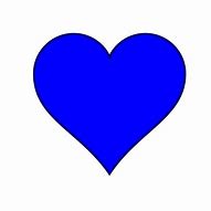Image result for Blue Heart Cut Out