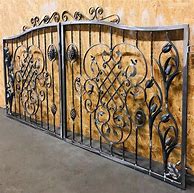 Image result for Fancy Wrought Iron Gates