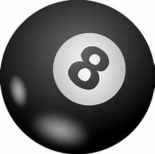 Image result for 8 Ball Transparent PNG