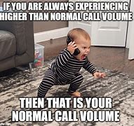 Image result for Call Volume Meme