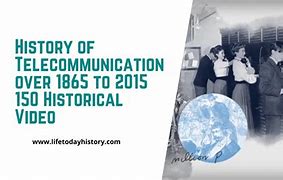 Image result for Telecommunication History