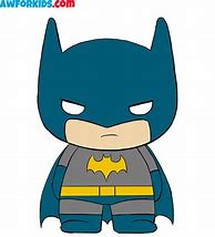 Image result for Batman Cartoon Character Drawing