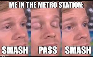 Image result for Three People On the Metro Memes