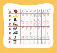Image result for Free Printable ABC Tracing Worksheets