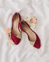 Image result for Burgundy Bridesmaid Shoes