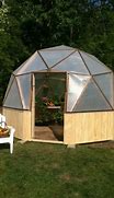 Image result for Geodesic Dome Shed Kit