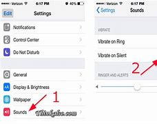 Image result for Set Vibrate On iPhone 8