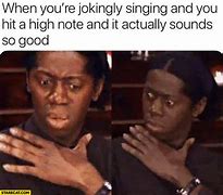 Image result for Black Guy Singing Meme