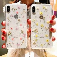 Image result for Clear Wildflower Phone Case Beige