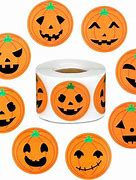 Image result for Halloween Pumpkin Stickers