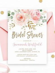 Image result for Bridal Shower Invitations Free