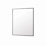 Image result for Black Rectangle Mirror