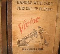 Image result for Victrola Shipping Crate