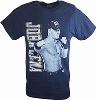 Image result for WWE John Cena Edge Shirt Blue
