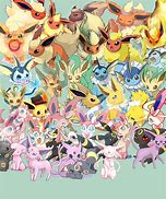 Image result for Eevee Evolutions All Types