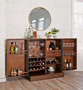 Image result for Modern Bar Cabinet