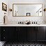 Image result for Black Bathroom Sink Brown Marble