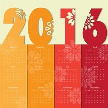 Image result for Calendare for 2016