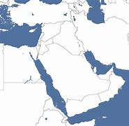 Image result for Map of Middle East No Borders