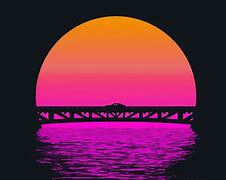 Image result for Neon Sunset Wallpaper