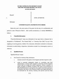 Image result for Discovery Protective Order